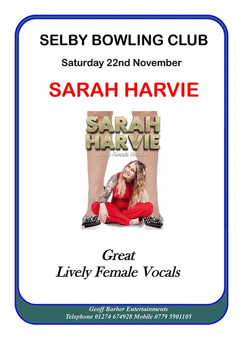 Lee Michaels - Selby Bowling Club 27th September 2025